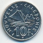 New Caledonia, 10 франков (1999 г.)