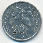 New Caledonia, 20 франков (1972 г.)