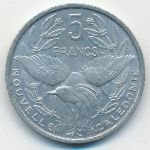 New Caledonia, 5 франков (1952 г.)