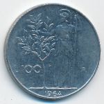 Италия, 100 лир (1964 г.)