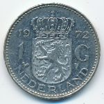 Netherlands, 1 гульден (1972 г.)