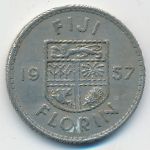 Fiji, 1 флорин (1957 г.)