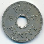 Фиджи, 1 пенни (1952 г.)