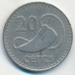 Fiji, 20 центов (1973 г.)