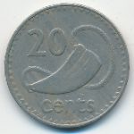 Fiji, 20 центов (1975 г.)