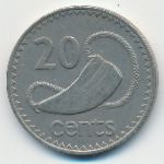 Fiji, 20 центов (1981 г.)