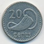 Fiji, 20 центов (1997 г.)