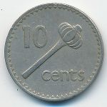 Фиджи, 10 центов (1975 г.)