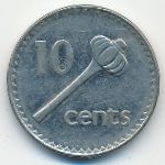 Фиджи, 10 центов (1997 г.)