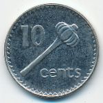 Фиджи, 10 центов (1999 г.)
