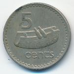 Fiji, 5 центов (1979 г.)