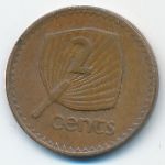 Fiji, 2 цента (1973 г.)