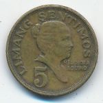 Philippines, 5 сентимо (1967 г.)