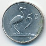 ЮАР, 5 центов (1966 г.)