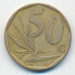 South Africa, 50 центов (1997 г.)