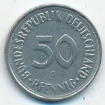 West Germany, 50 пфеннигов (1950 г.)