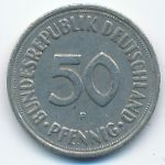 West Germany, 50 пфеннигов (1950 г.)