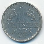 West Germany, 1 марка (1975 г.)