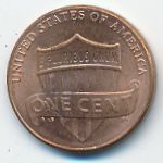 США, 1 цент (2011 г.)