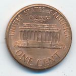 USA, 1 цент (1989 г.)
