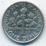 USA, 1 дайм (1986 г.)