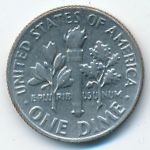 USA, 1 дайм (1967 г.)