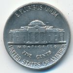 США, 5 центов (1986 г.)