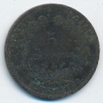 France, 5 сентим (1882 г.)