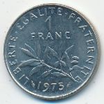 France, 1 франк (1975 г.)