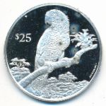 Виргинские острова, 25 долларов (1993 г.)