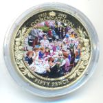 Джерси, 50 пенсов (2013 г.)