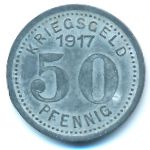 Эльберфельд., 50 пфеннигов (1917 г.)