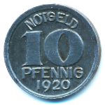 Халл., 10 пфеннигов (1920 г.)