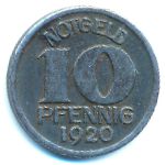 Халл., 10 пфеннигов (1920 г.)