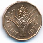 Swaziland, 1 цент (1974 г.)