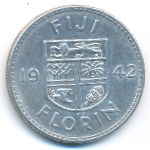 Fiji, 1 флорин (1936 г.)