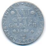 Брауншвейг-Вольфенбюттель, 16 грошей (1784 г.)