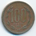 Чили, 100 песо (1989 г.)