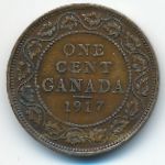 Канада, 1 цент (1917 г.)