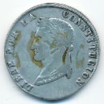 Bolivia, 4 соля (1853 г.)