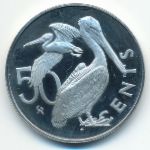 Virgin Islands, 50 центов (1974 г.)