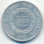 Brazil, 1000 рейс (1861 г.)