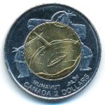 Канада, 2 доллара (1999 г.)