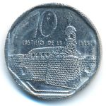 Cuba, 10 сентаво (2008 г.)