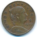 Mexico, 5 сентаво (1966 г.)