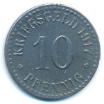 Кассель., 10 пфеннигов (1917 г.)