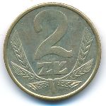 Польша, 2 злотых (1987 г.)