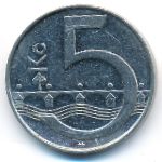 Чехия, 5 крон (2002 г.)
