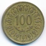 Тунис, 100 миллим (2018 г.)