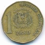Доминиканская республика, 1 песо (2002 г.)
